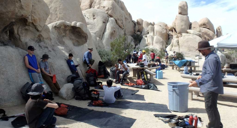 camping for teens in joshua tree